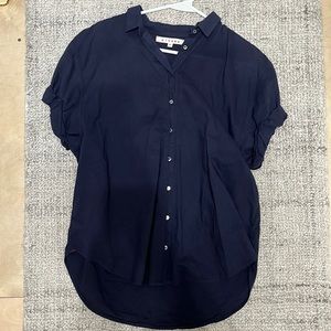 Xirena Marine Blue Channing shirt XS